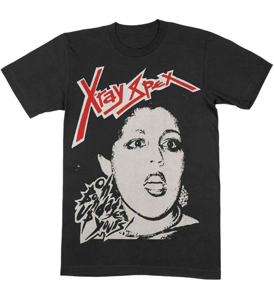 X-Ray Spex: Oh Bondage - Black T-Shirt