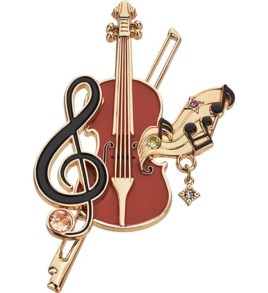 Your Lie in April: Violin Brooch (7cm) Preorder