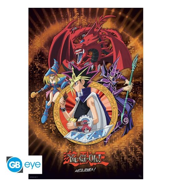 Yu-Gi-Oh!: Yugi Slifer and Magician Poster (91.5x61cm) Preorder