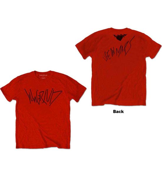 Yungblud: Life on Mars (Back Print) - Red T-Shirt