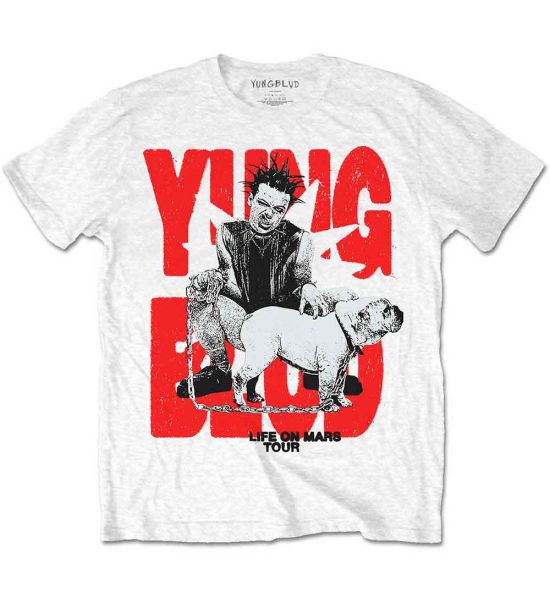 Yungblud: Life on Mars Tour - White T-Shirt