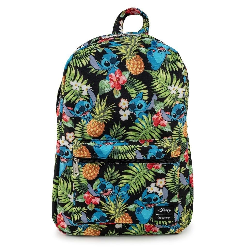 Loungefly Disney Backpack: Pineapple Stitch Mini-Backpack,  Exclusive