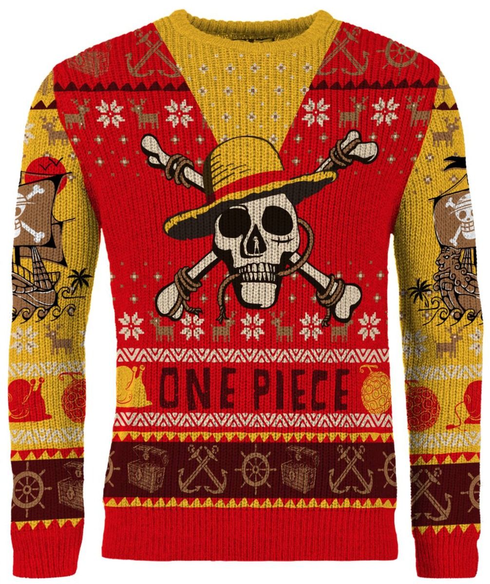 One Piece Christmas Sweater - Merchoid