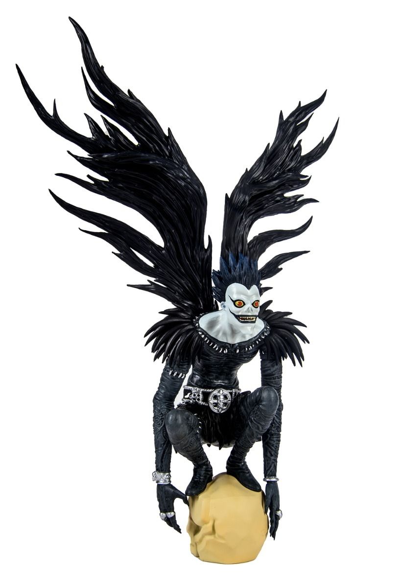 OFFICIAL MANGA DEATH NOTE RYUK FIGURINE FIGURE ORNAMENT NEW & GIFT BOXED  ABY *