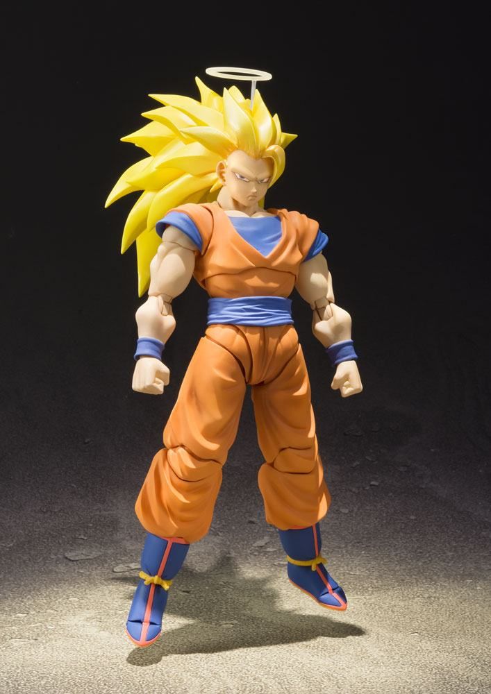 Dragon Ball Z Son Goku SSJ3 Figure Replaceable Hands Super Saiyan