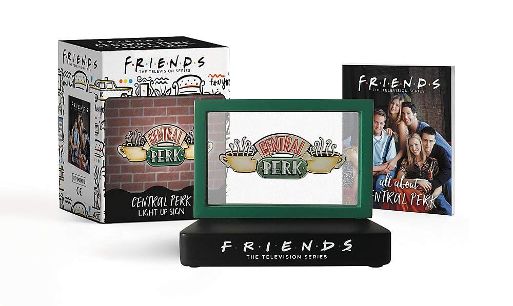 Central Perk FRIENDS TV Show Stainless Steel Water Bottle & Coffee Cup 2 in  1