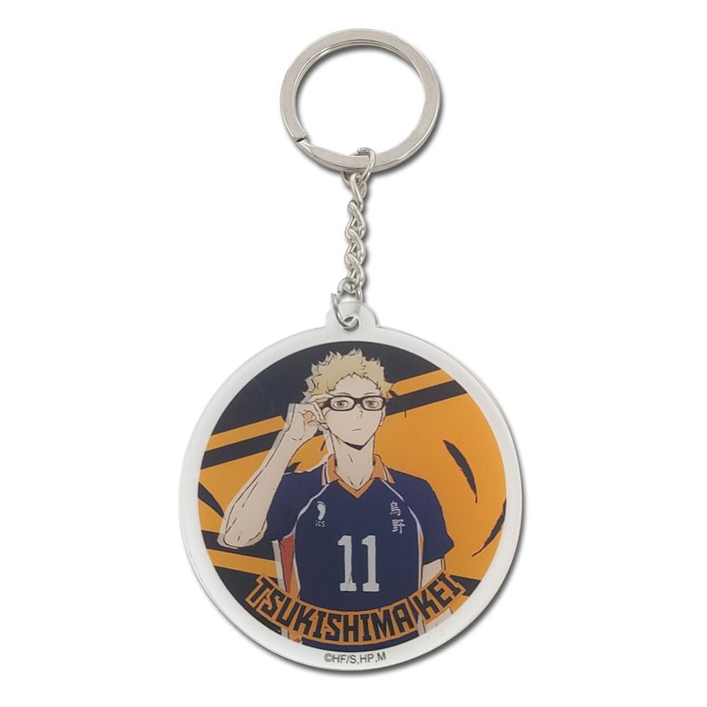 Haikyu!!: Tsukishima Kei Acrylic Keychain (Season 4) Preorder ...