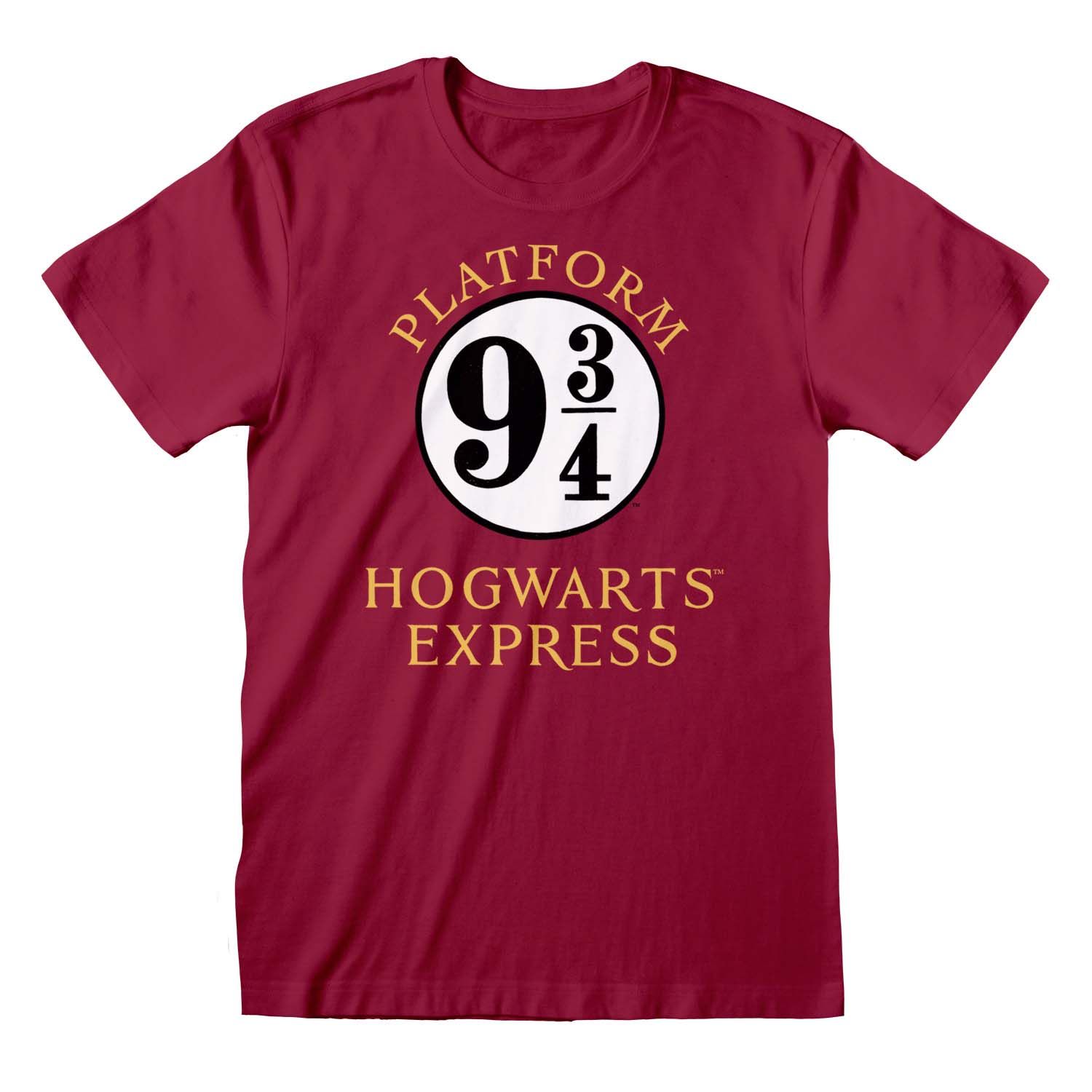 3/4 Harry T-Shirt - Merchoid Hogwarts Platform Express Potter: 9