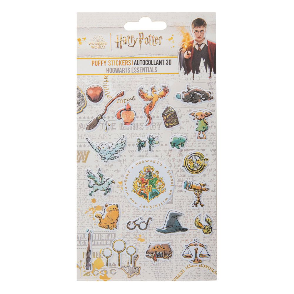 Harry Potter: Hogwarts Essentials Puffy Sticker Preorder - Merchoid ...