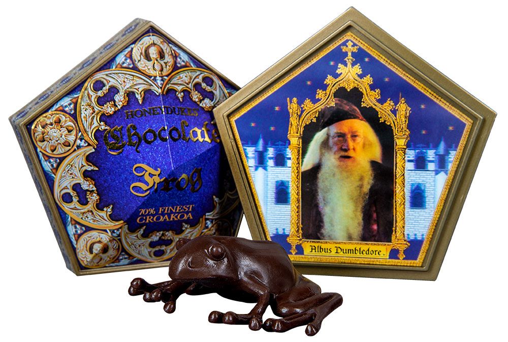 Harry Potter réplica de utilería de rana de chocolate no comestible