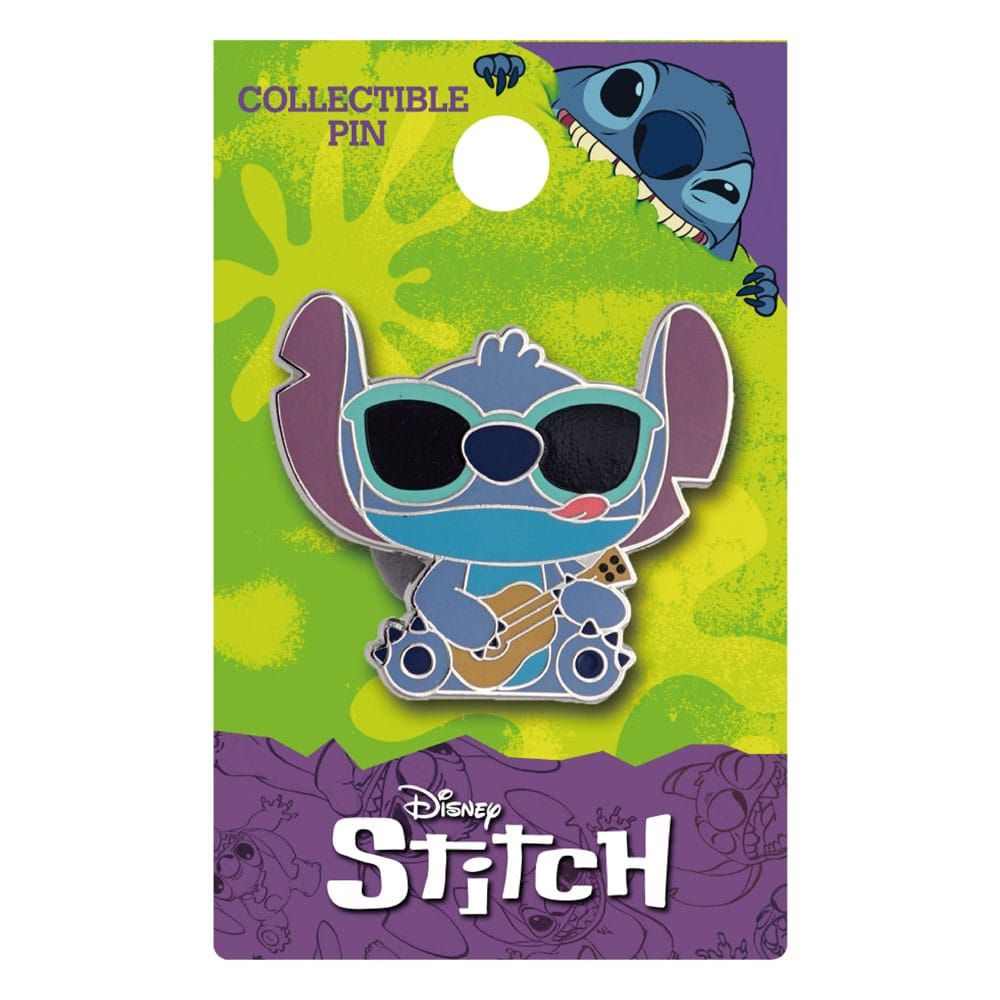 Lilo & Stitch: Guitar Stitch Pin Badge - Merchoid Australia