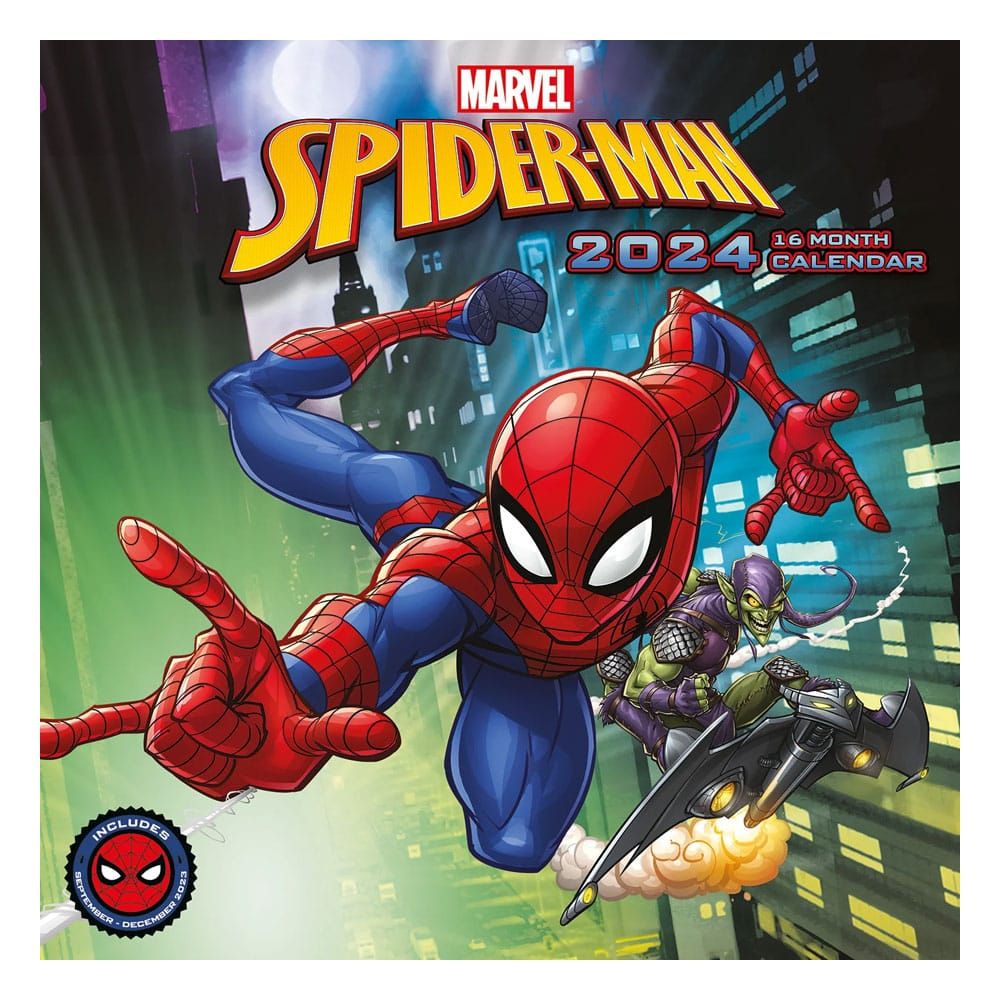 Marvel SpiderMan Calendar 2024 Merchoid