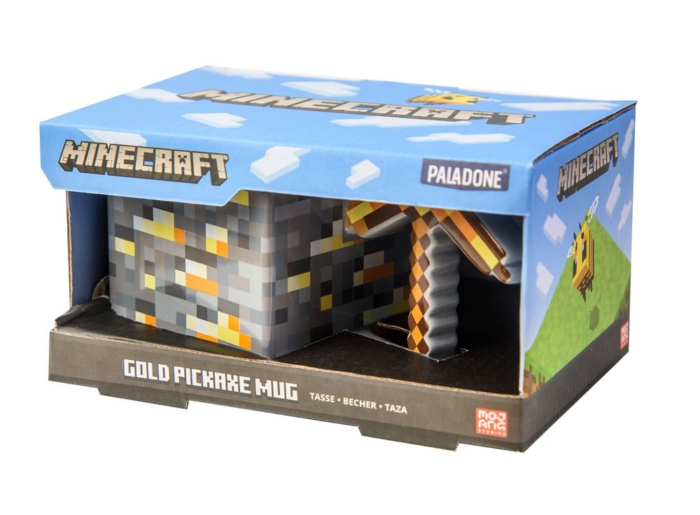 Taza 3D Minecraft: Pickaxe