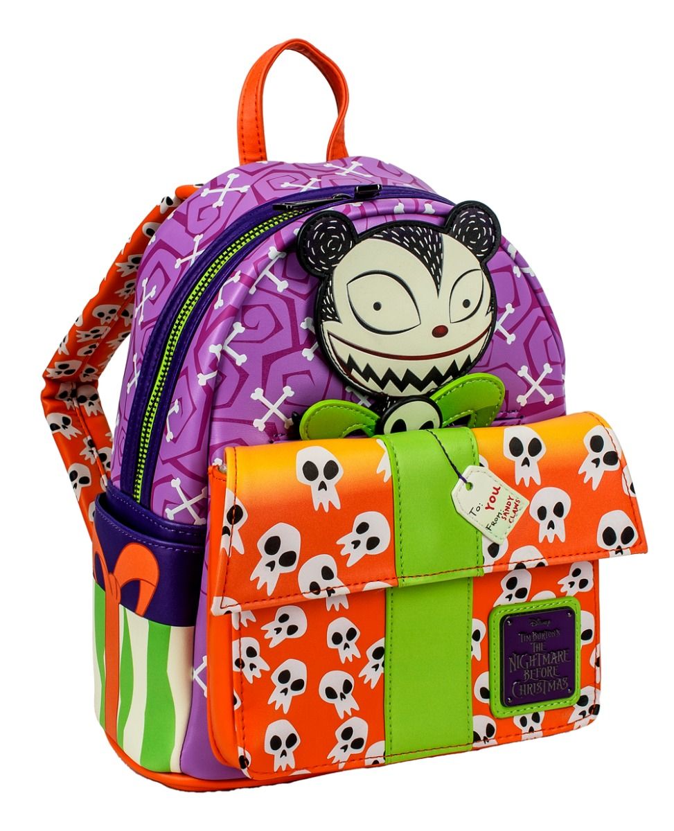 Loungefly Disney 100 Halloween Trick or Treaters Glow-in-the-Dark Mini-Backpack