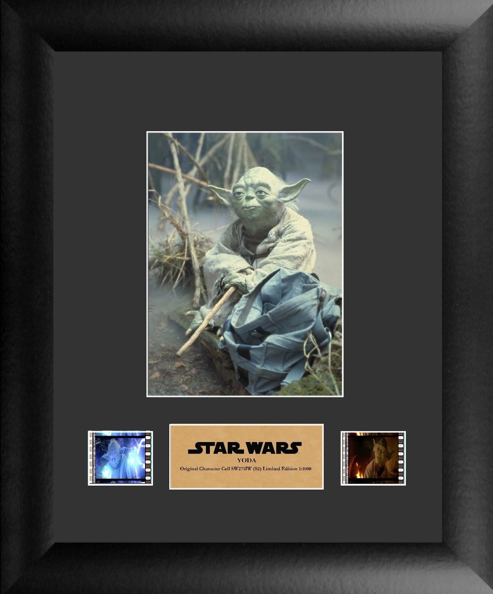 A STAR WARS Return of the Jedi Original Rare & Genuine Film Cell From the  Movie Mounted Ready for Framing 