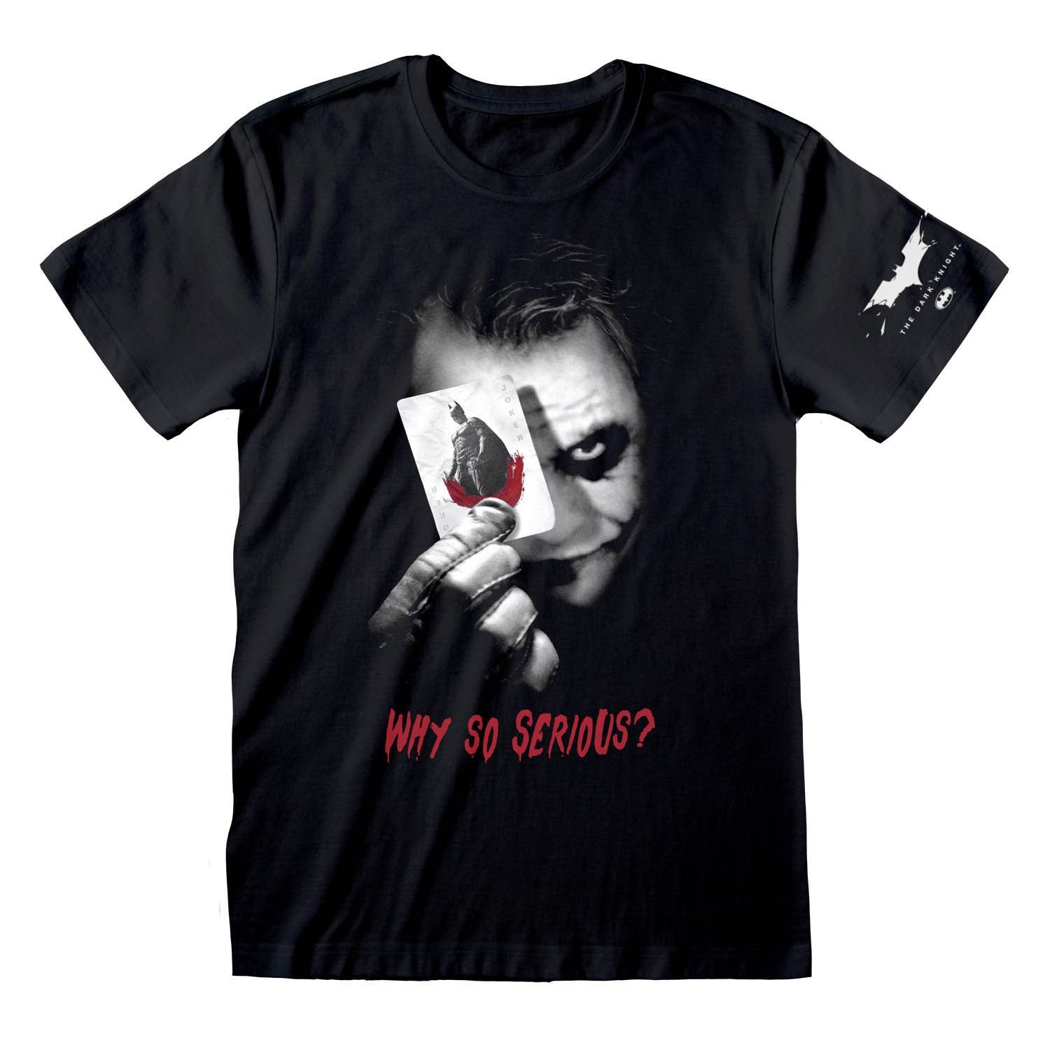 Brawl keuken Verzadigen Joker: The Dark Knight Why So Serious T-Shirt - Merchoid