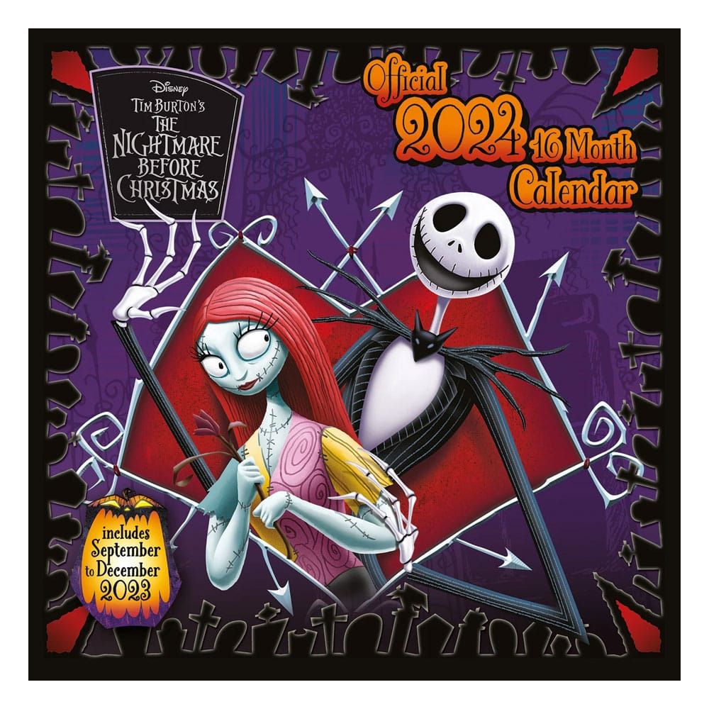 The Nightmare Before Christmas 2024 Calendar Preorder Merchoid   The Nightmare Before Christmas 2024 Calendar 1 