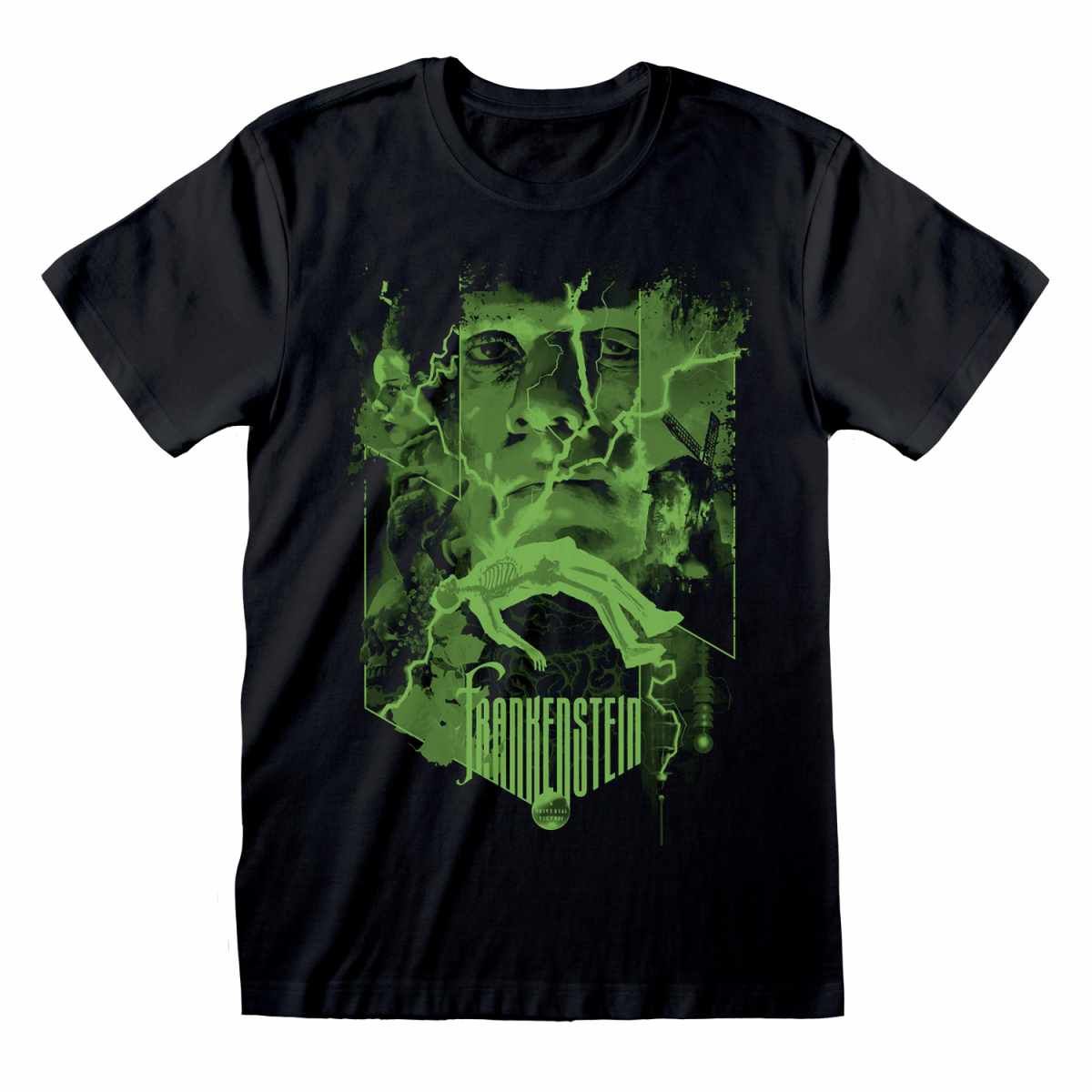 Monster Shirt Green Frankenstein T-shirt Universal 