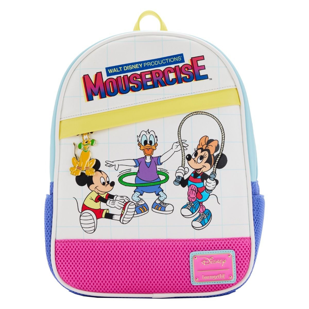 Loungefly Disney Mickey Mouse Parts Nylon Backpack - Merchoid