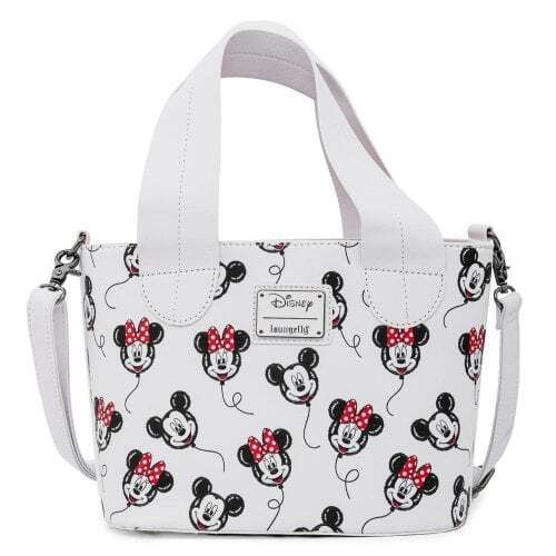 Loungefly Mickey Minnie Mouse Ballonnen All over Print Handtas