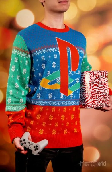 PlayStation: 12 Days Play Christmas Sweater - Merchoid