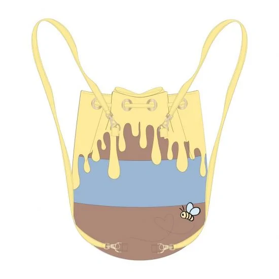 Winnie the Pooh Hunny Pot  Drawstring Bag for Sale by