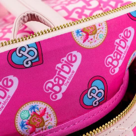 Buy Barbie: The Movie Logo Mini Backpack at Loungefly.