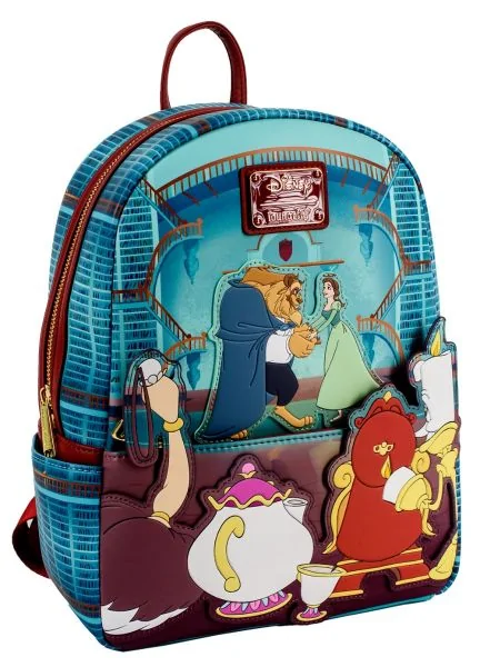 Loungefly Disney Beauty & The Beast Belle Ballroom Scene Mini Backpack