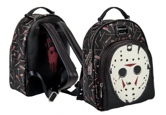 One Concept Friday the 13th Jason Mask 12” Backpack