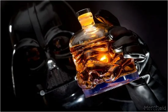 Official Star Wars Original Stormtrooper Helmet Whisky Brandy Decanter  750ml for sale online