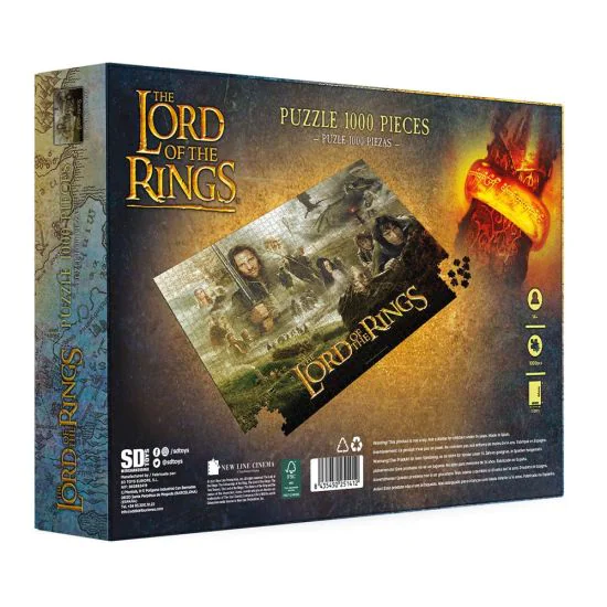 Ravensburger, 2000 pieces, The Lord of the Rings. This puzzle just looks so  cool. I think imma glue this one too. : r/Jigsawpuzzles
