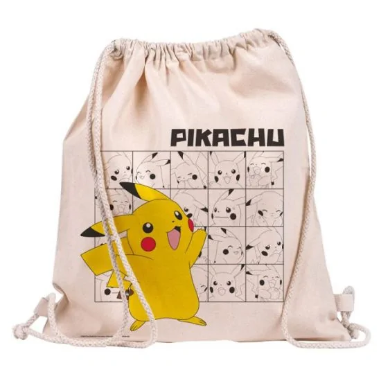Pokemon Canvas Drawstring Bag