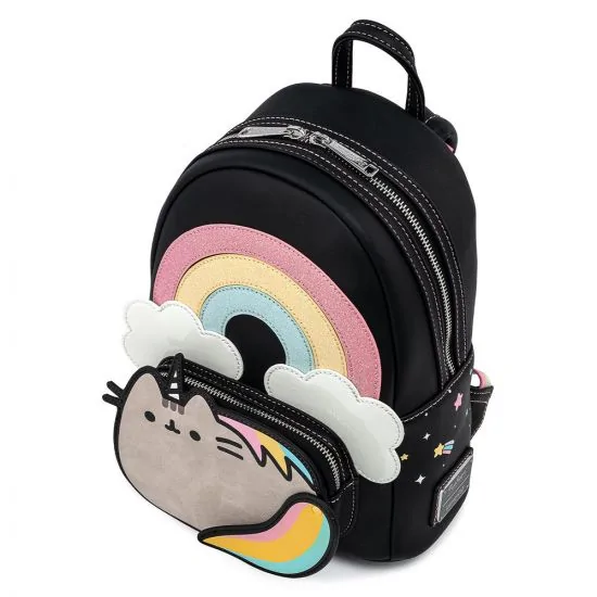 Personalized Cat Unicorn Mini Backpack Cute Custom Rainbow 