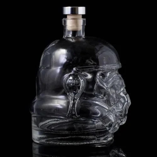Iconic Stormtroopers Whiskey Glass Decanter. Star Wars Bottle. 750 ML