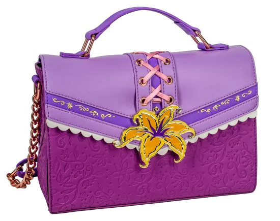 LOUNGEFLY Disney Tangled Rapunzel Castle Crossbody Bag PRE-ORDER JANUA –  Collectors Outlet llc