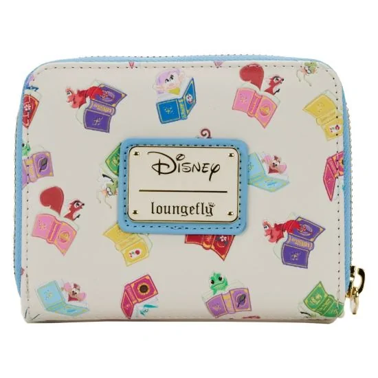  Loungefly Disney Villains Books Zip Around Wallet : Clothing,  Shoes & Jewelry